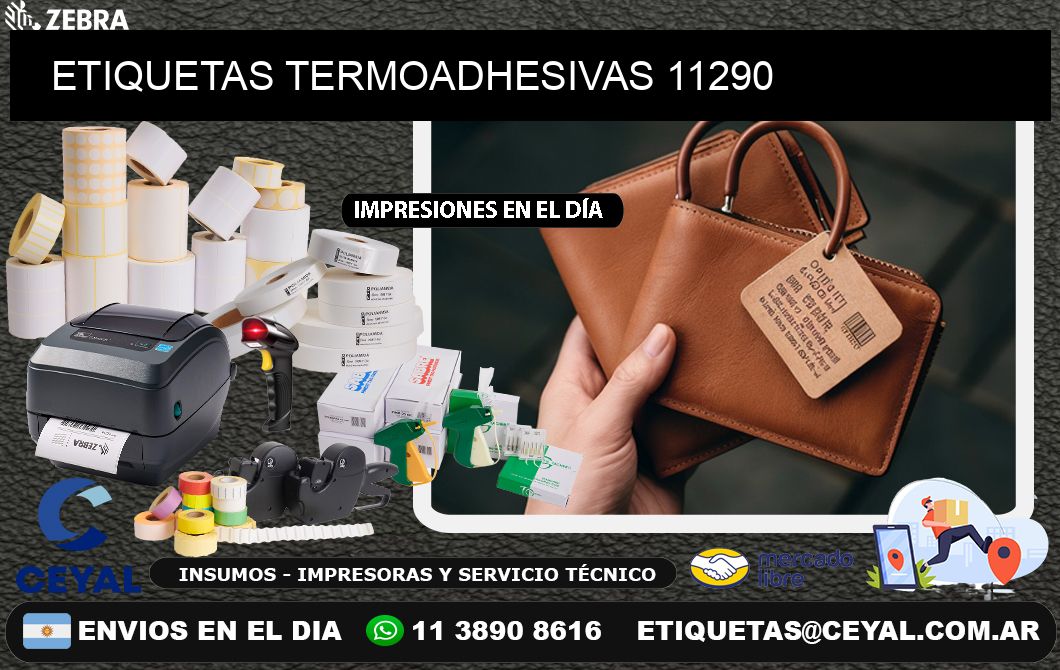ETIQUETAS TERMOADHESIVAS 11290