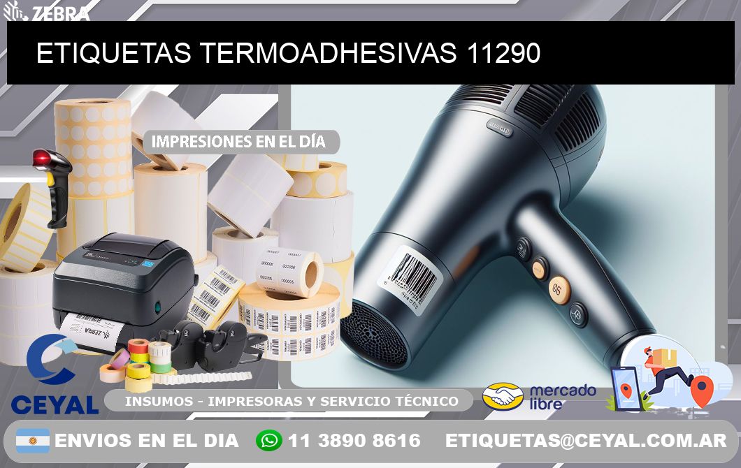 ETIQUETAS TERMOADHESIVAS 11290