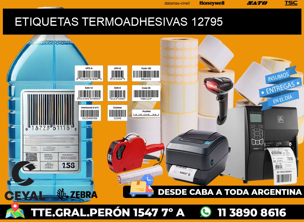 ETIQUETAS TERMOADHESIVAS 12795
