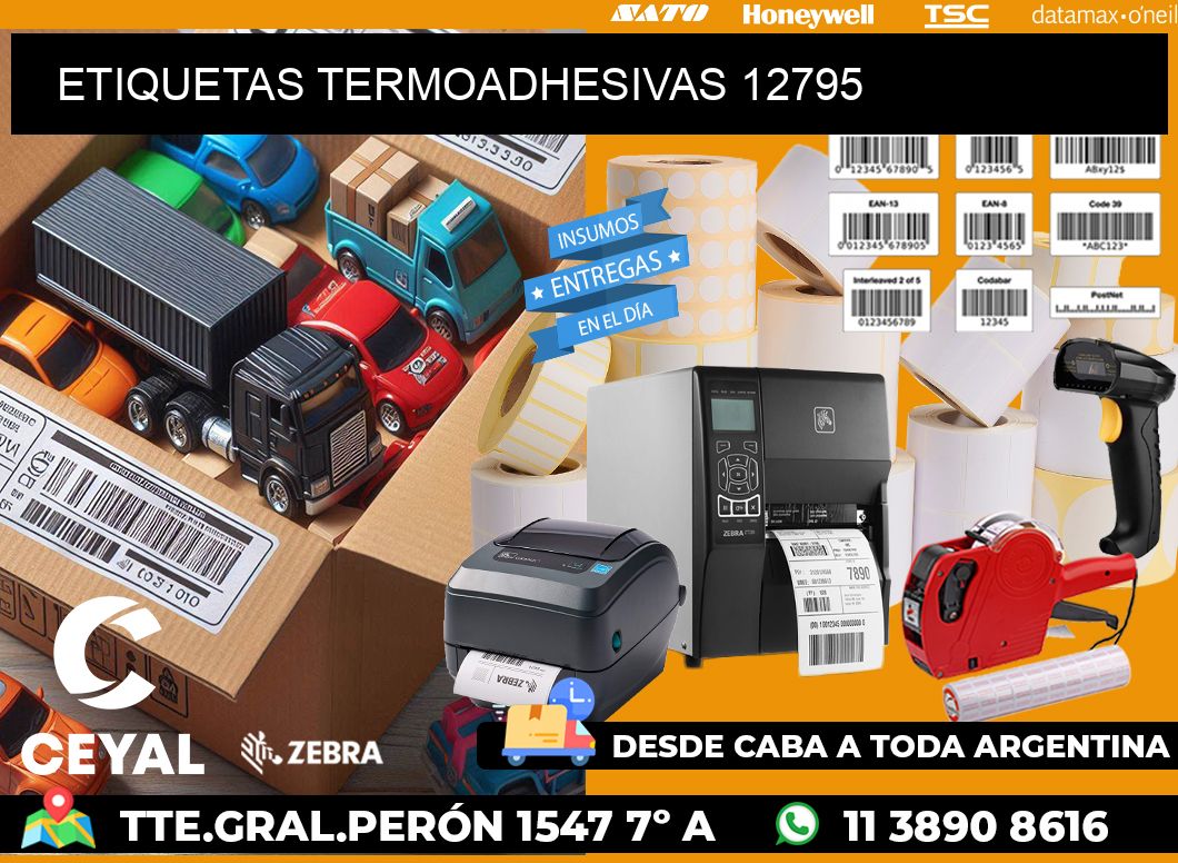 ETIQUETAS TERMOADHESIVAS 12795