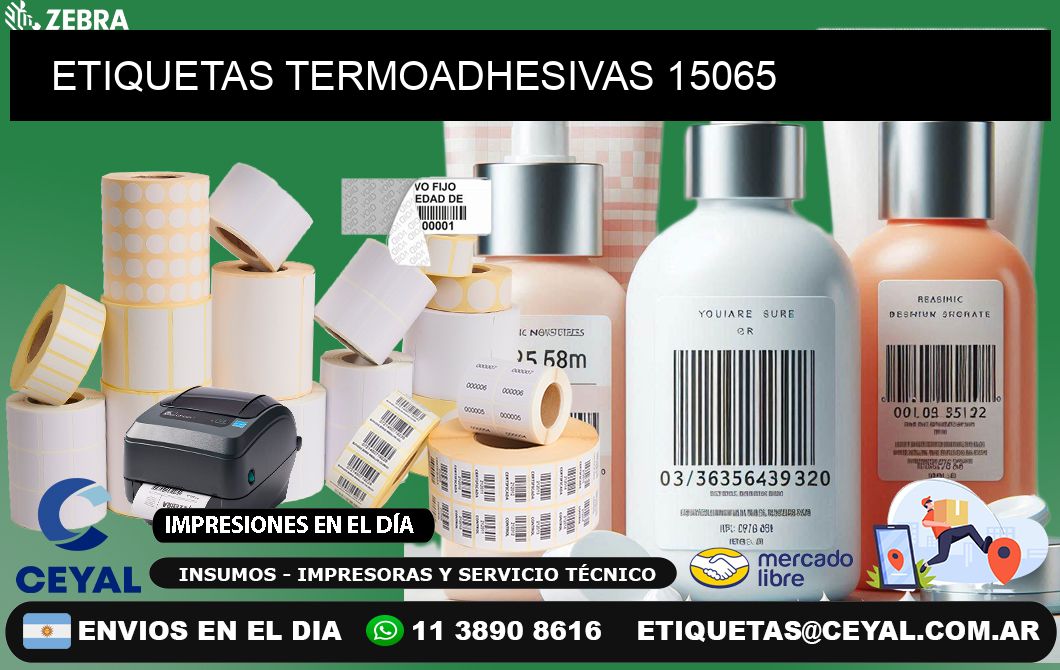 ETIQUETAS TERMOADHESIVAS 15065