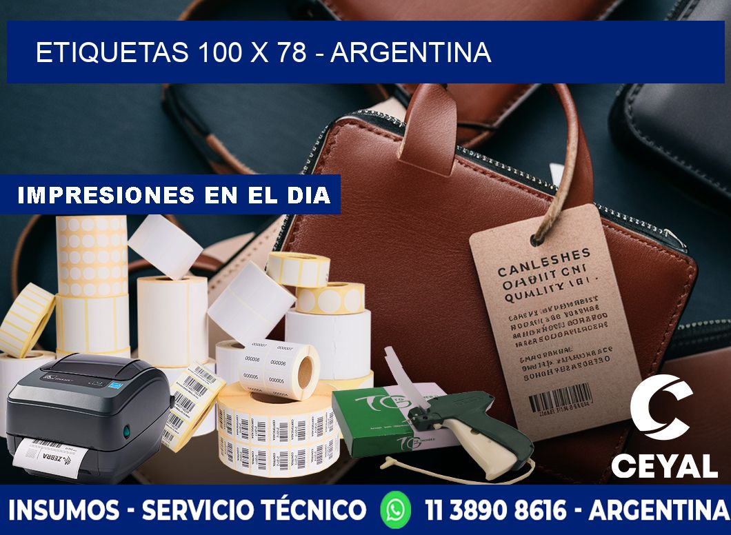 ETIQUETAS 100 x 78 - ARGENTINA