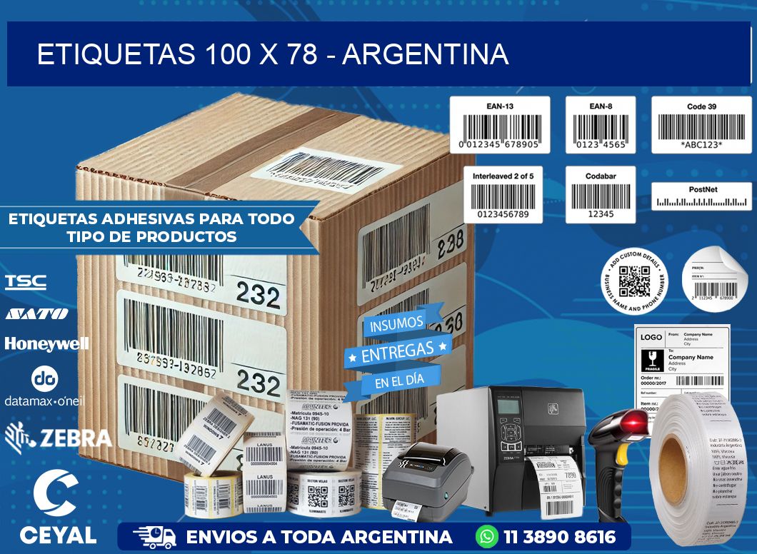 ETIQUETAS 100 x 78 - ARGENTINA