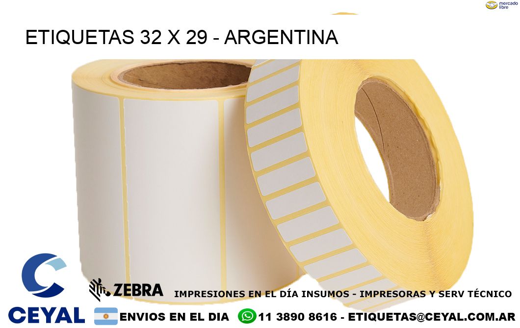 ETIQUETAS 32 x 29 - ARGENTINA