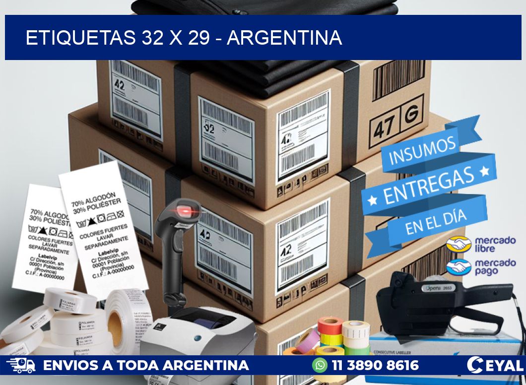 ETIQUETAS 32 x 29 – ARGENTINA