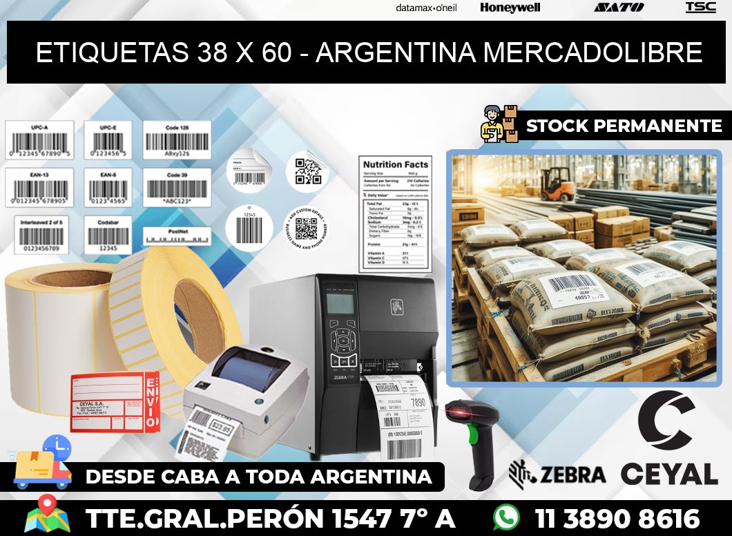 ETIQUETAS 38 x 60 – ARGENTINA MERCADOLIBRE