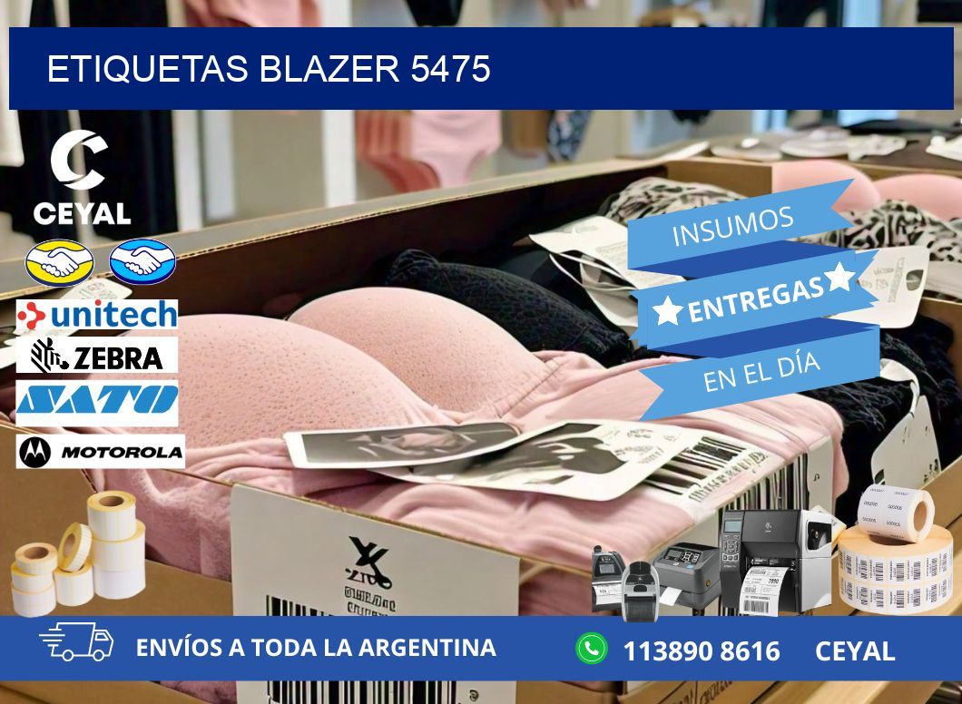 ETIQUETAS BLAZER 5475