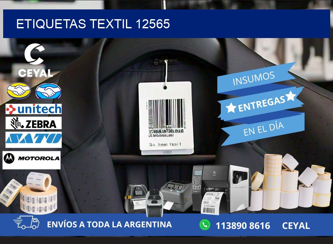 ETIQUETAS TEXTIL 12565