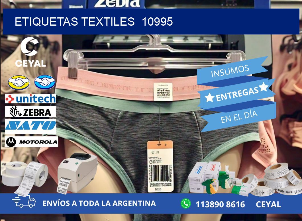 ETIQUETAS TEXTILES  10995