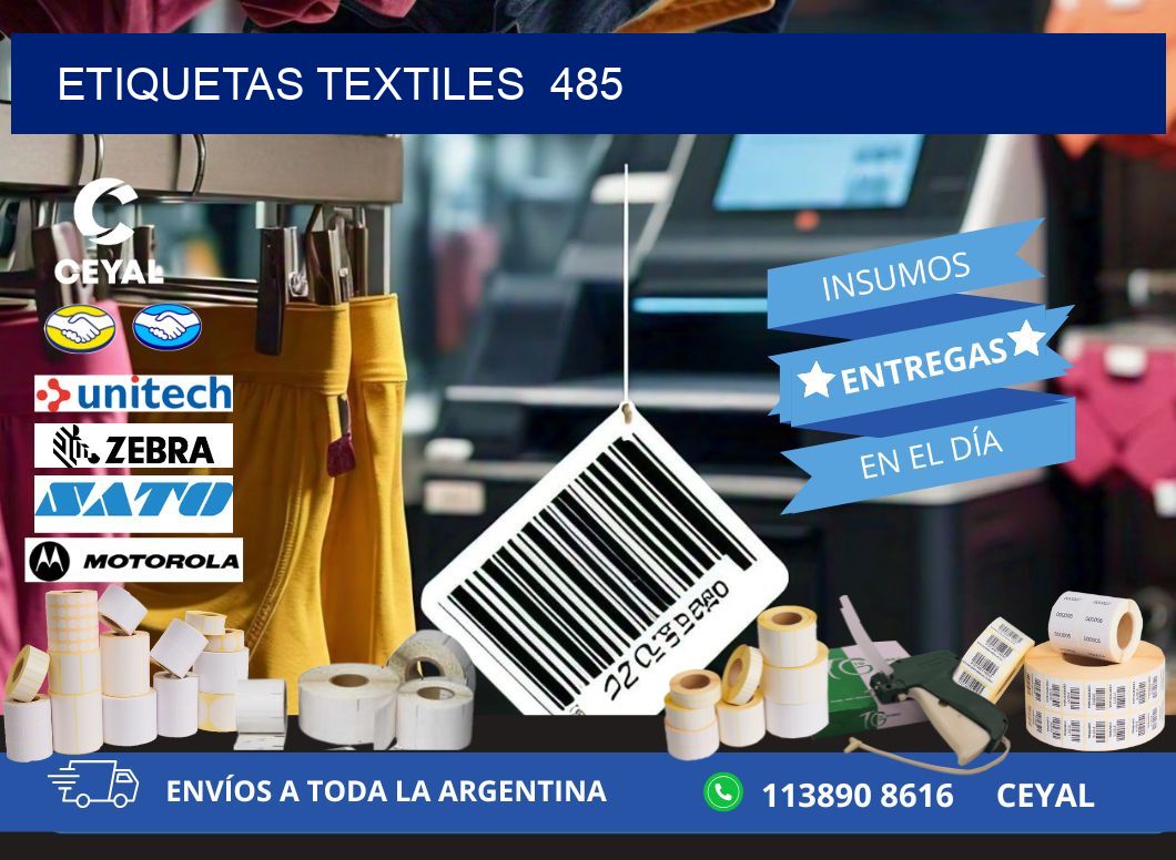 ETIQUETAS TEXTILES  485