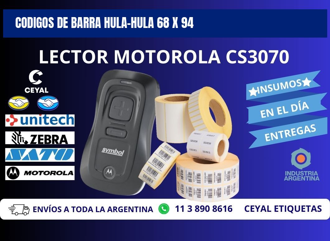 CODIGOS DE BARRA HULA-HULA 68 x 94