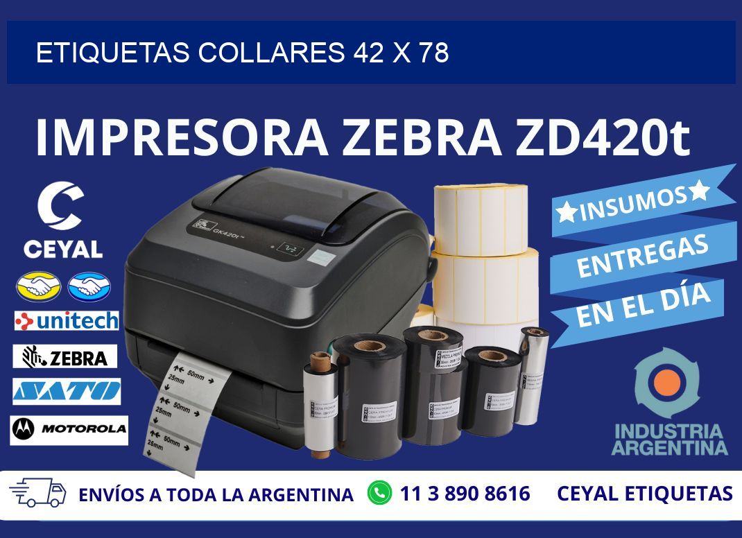 ETIQUETAS COLLARES 42 x 78