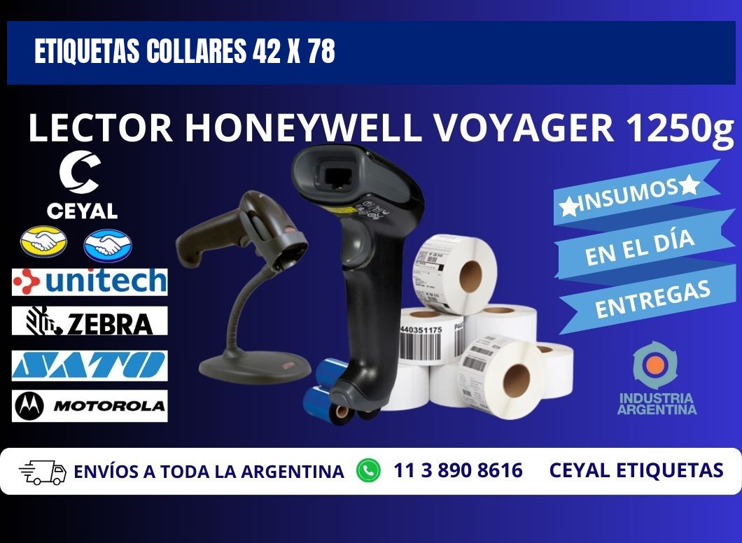 ETIQUETAS COLLARES 42 x 78
