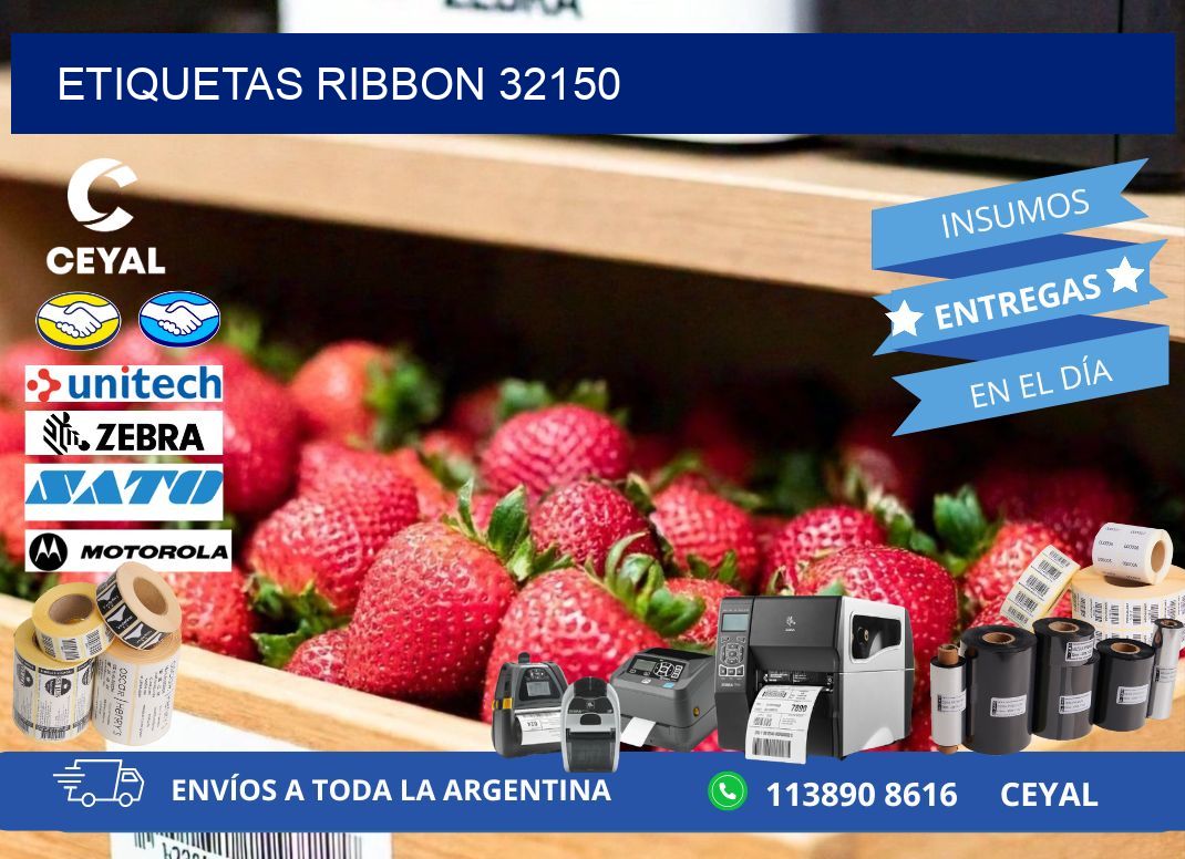 ETIQUETAS RIBBON 32150