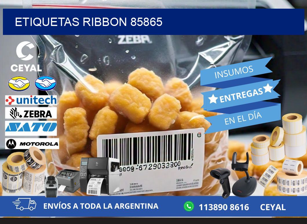 ETIQUETAS RIBBON 85865