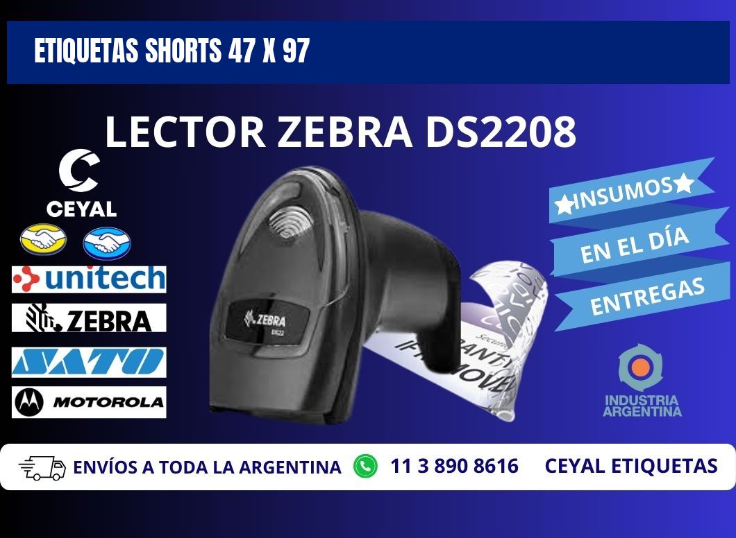 ETIQUETAS SHORTS 47 x 97