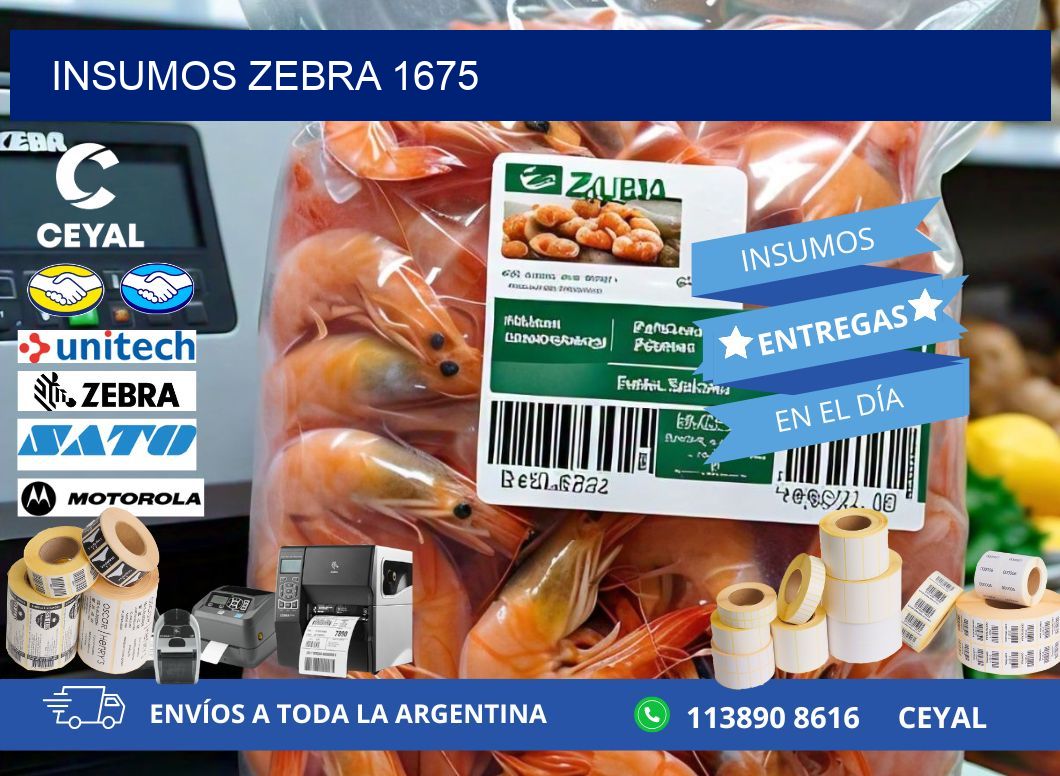 INSUMOS ZEBRA 1675