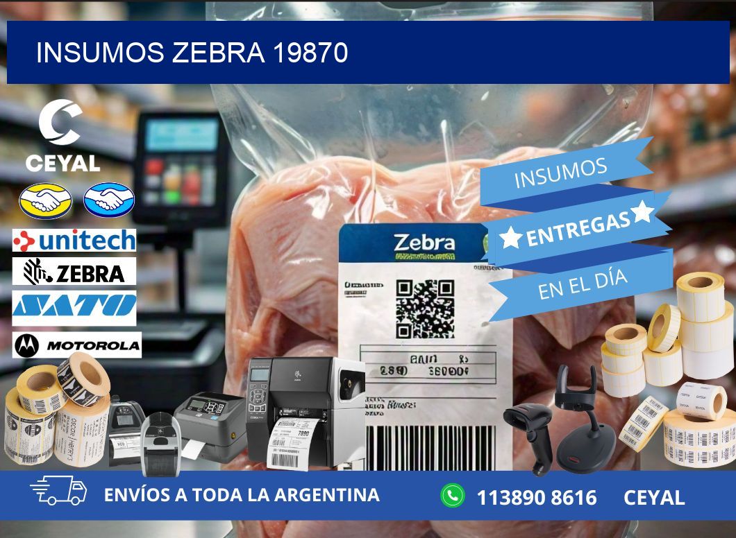 INSUMOS ZEBRA 19870