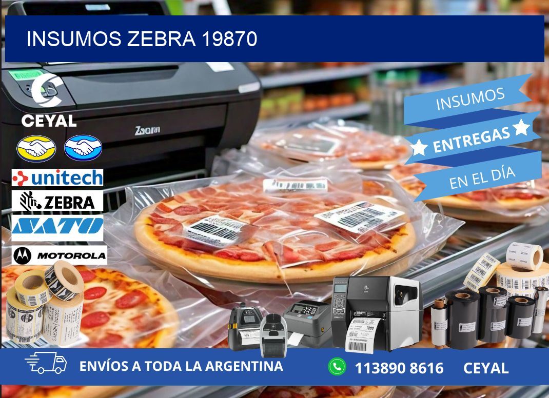INSUMOS ZEBRA 19870