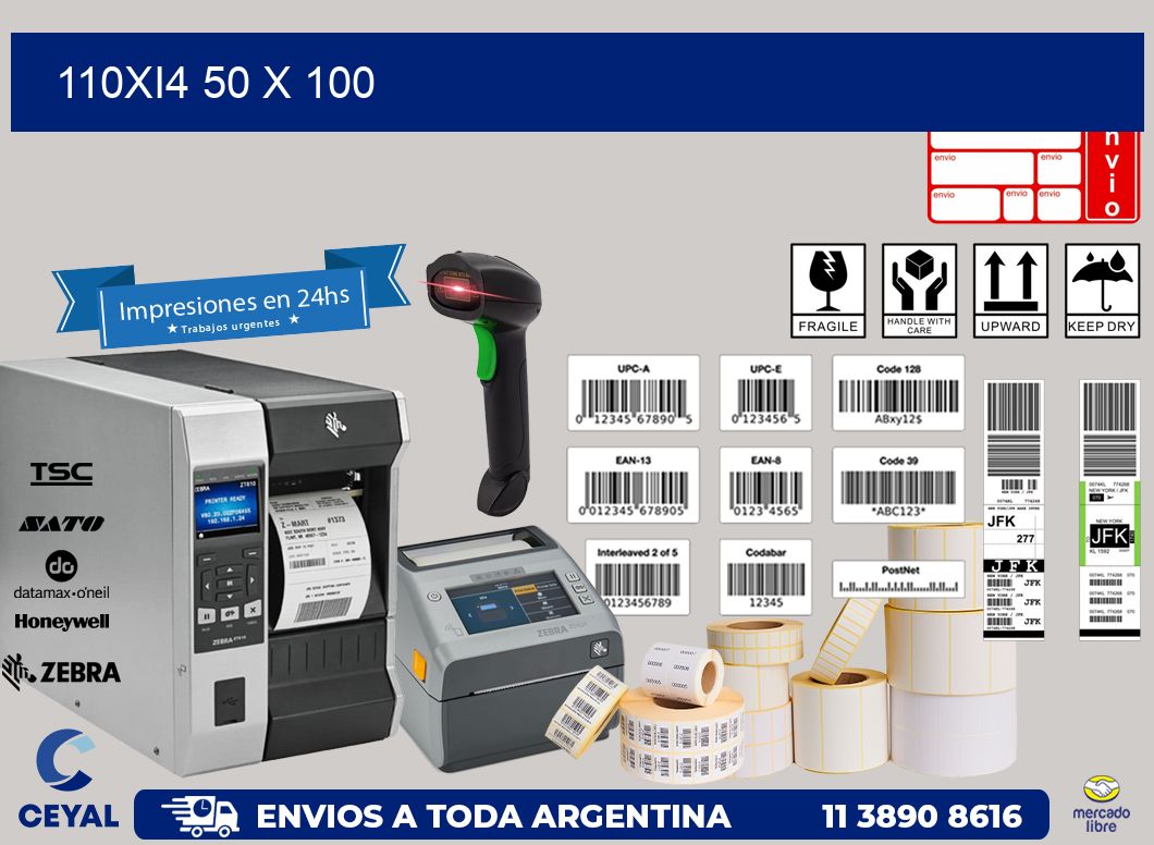 110Xi4 50 x 100