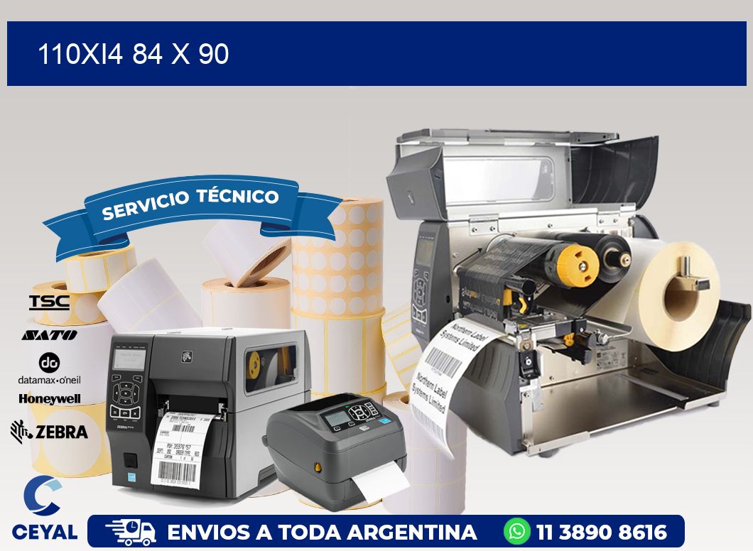 110Xi4 84 x 90