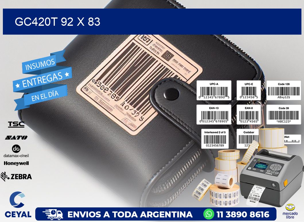 GC420T 92 x 83
