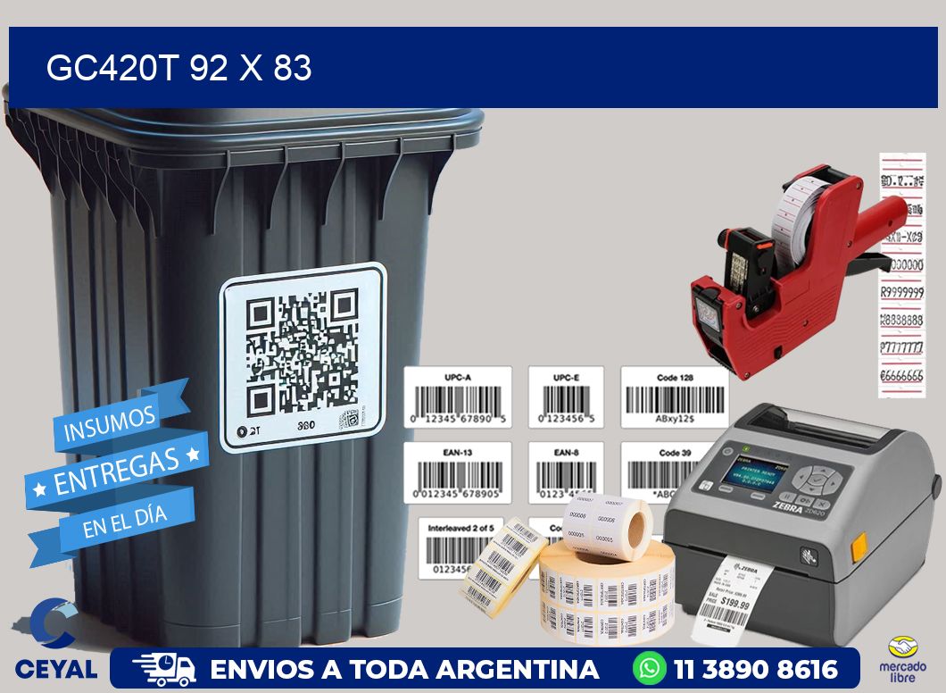 GC420T 92 x 83
