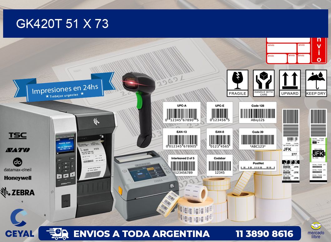 GK420T 51 x 73