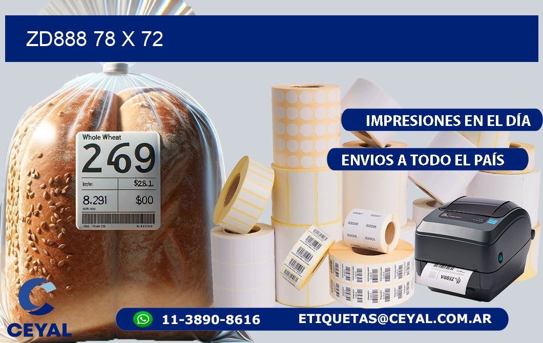 ZD888 78 x 72