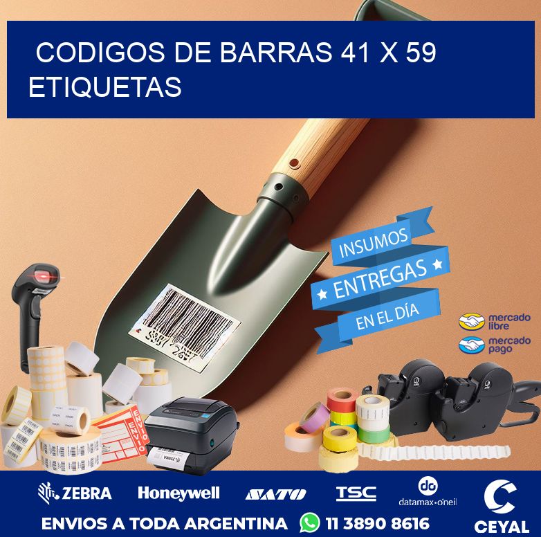 codigos de barras 41 x 59 etiquetas