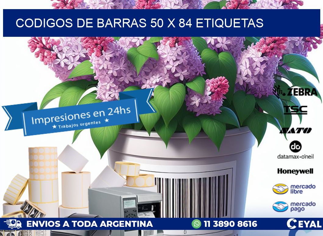 codigos de barras 50 x 84 etiquetas