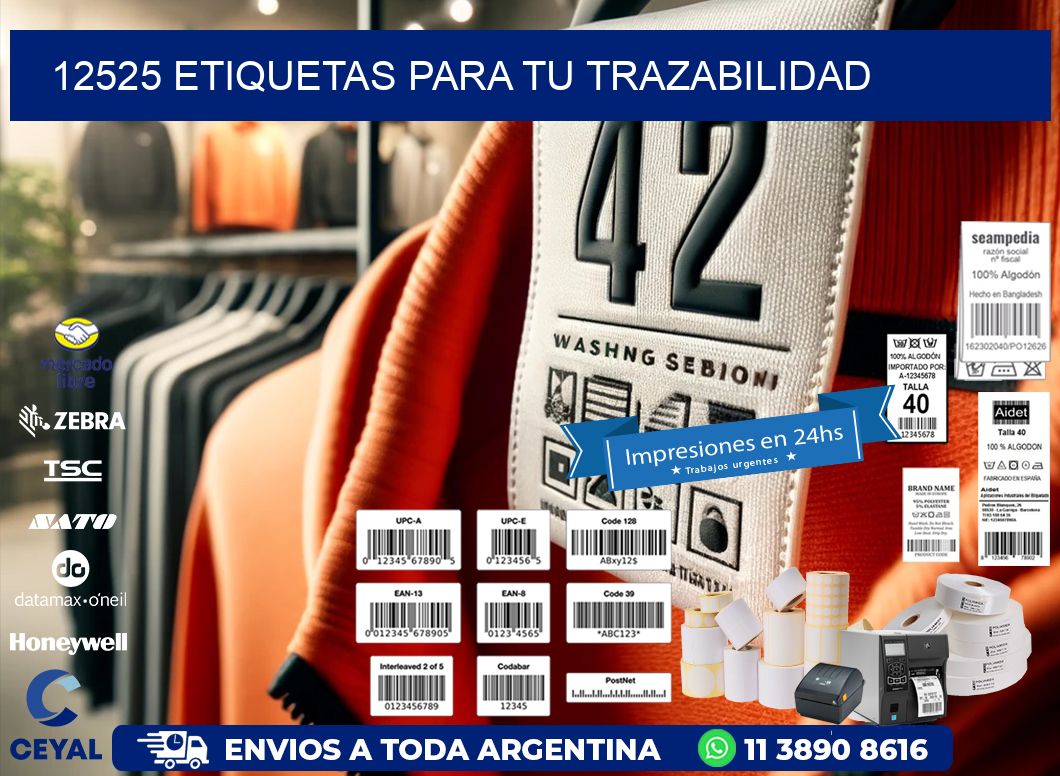 12525 etiquetas para tu trazabilidad