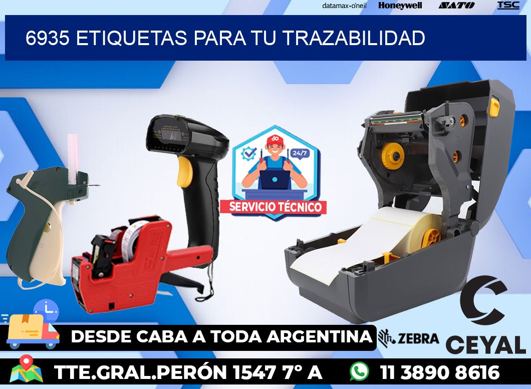 6935 etiquetas para tu trazabilidad