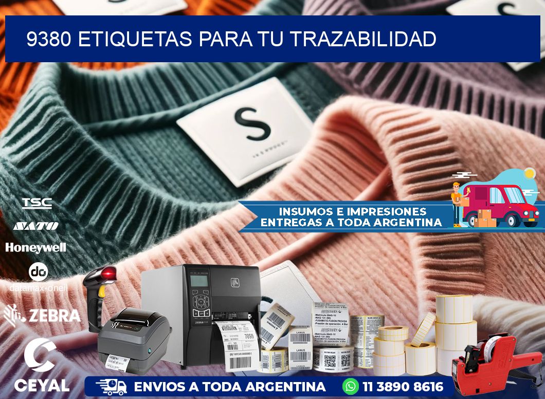 9380 etiquetas para tu trazabilidad