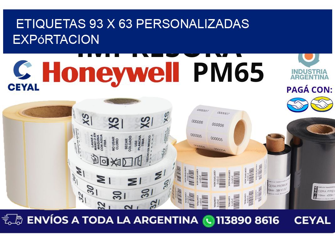 etiquetas 93 x 63 personalizadas expórtacion