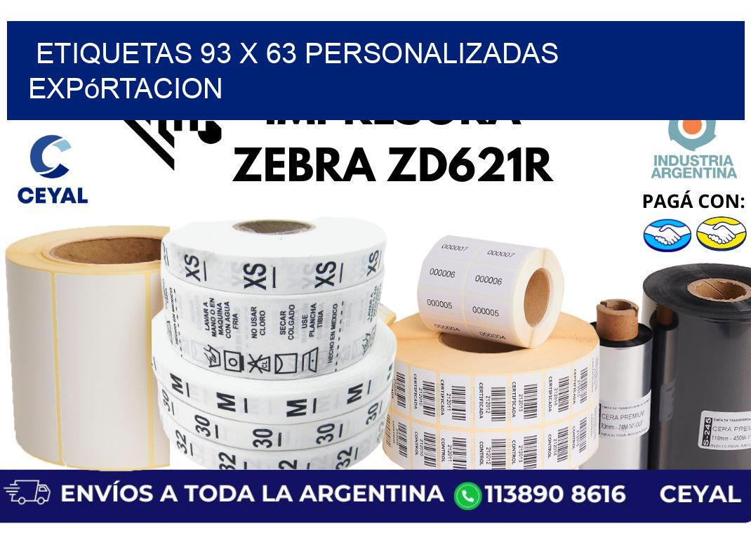 etiquetas 93 x 63 personalizadas expórtacion