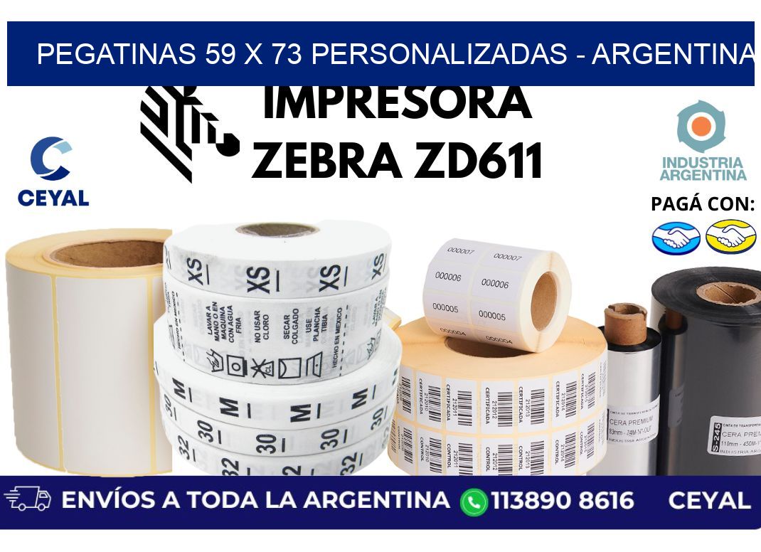 pegatinas 59 x 73 personalizadas - Argentina
