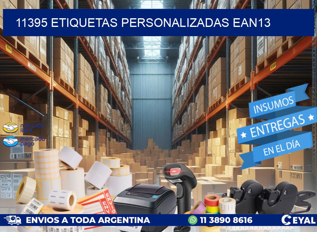 11395 Etiquetas personalizadas ean13