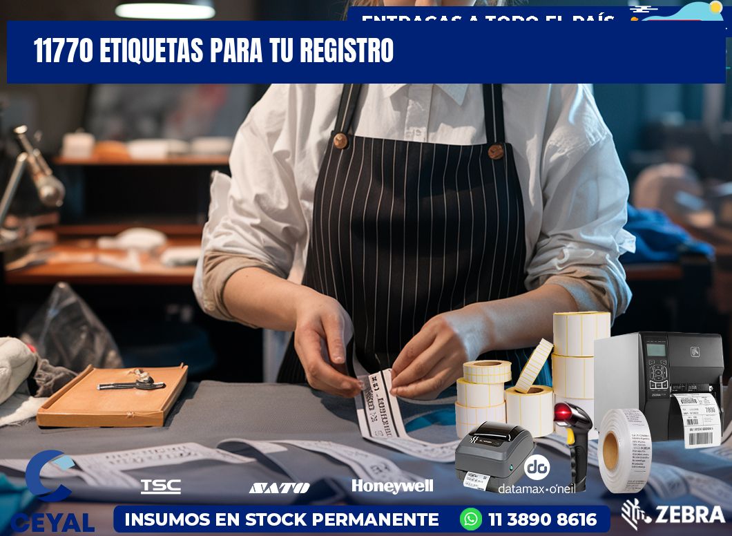 11770 etiquetas para tu registro