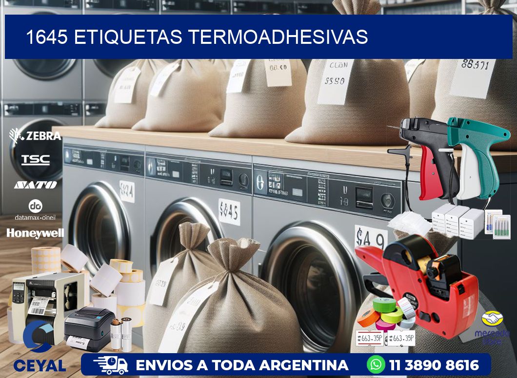 1645 etiquetas termoadhesivas
