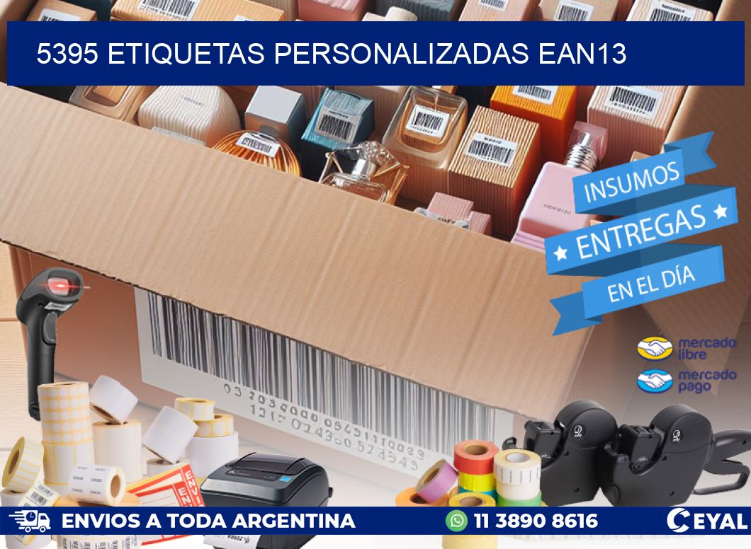 5395 Etiquetas personalizadas ean13
