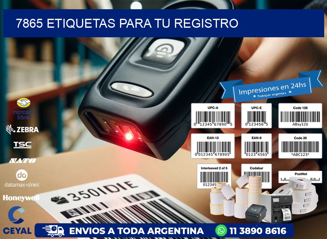 7865 etiquetas para tu registro