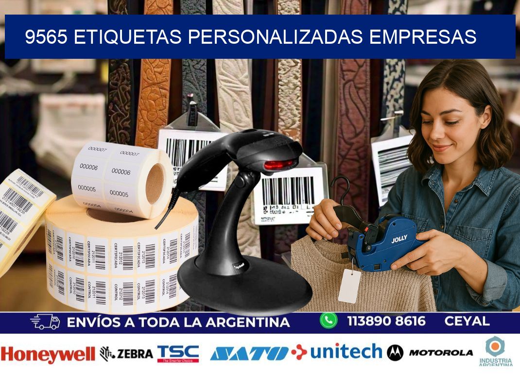 9565 Etiquetas personalizadas empresas