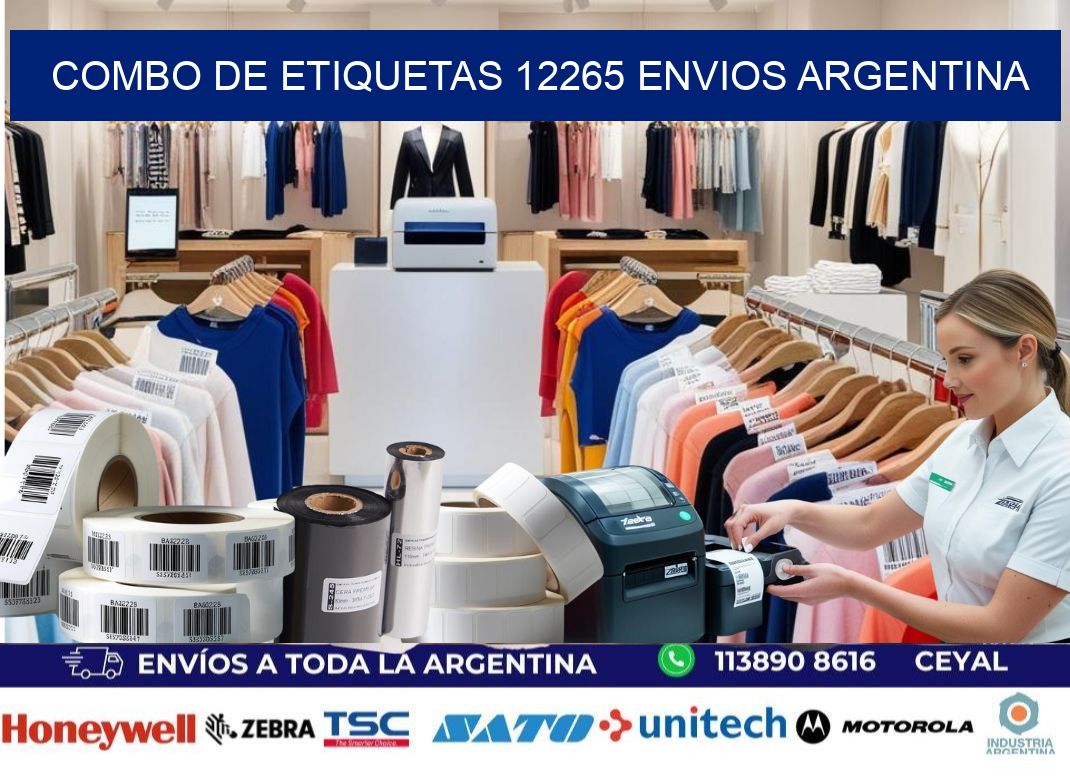 Combo de etiquetas 12265 ENVIOS ARGENTINA