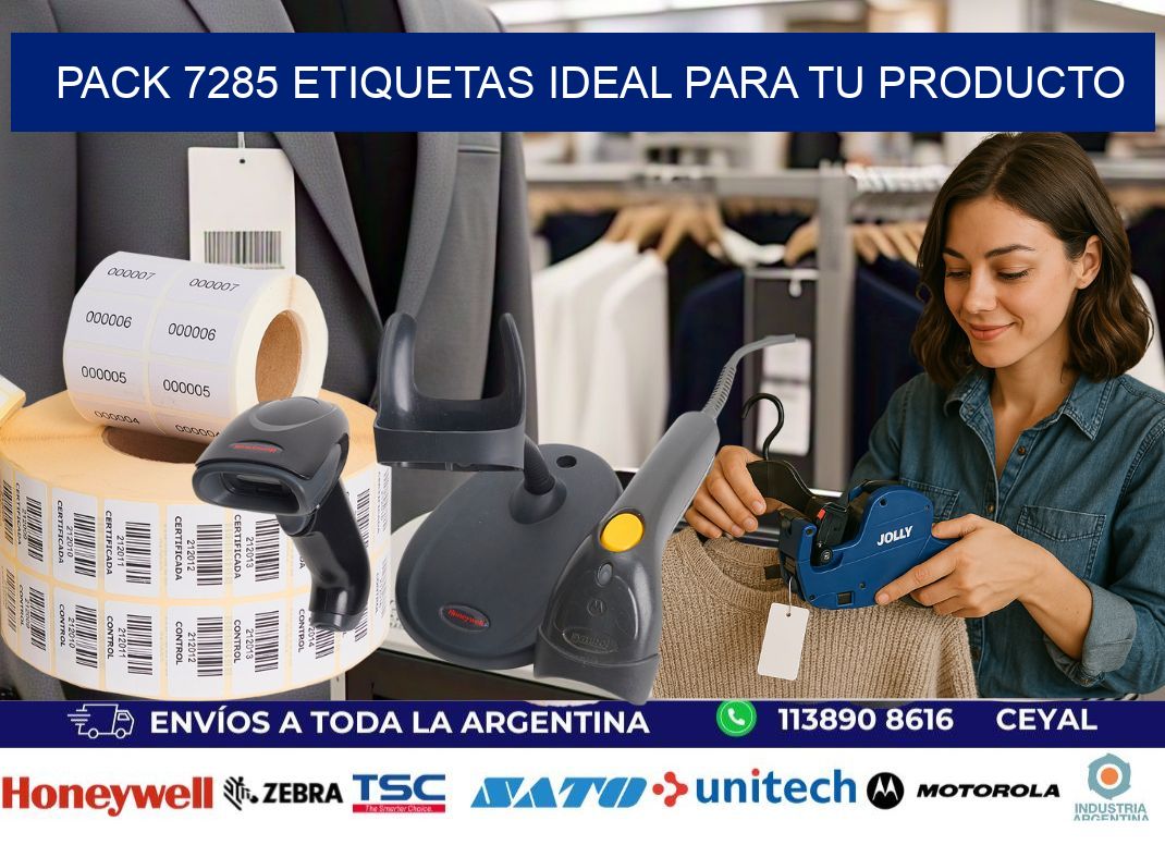Pack 7285 etiquetas ideal para tu producto
