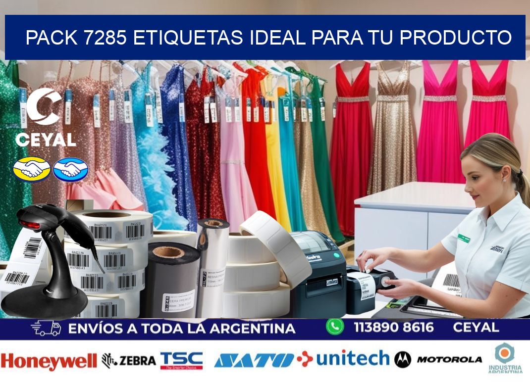 Pack 7285 etiquetas ideal para tu producto