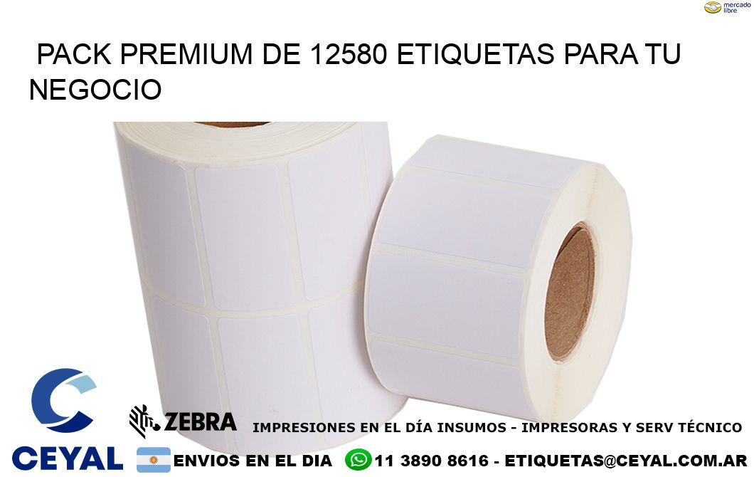 Pack premium de 12580 etiquetas para tu negocio