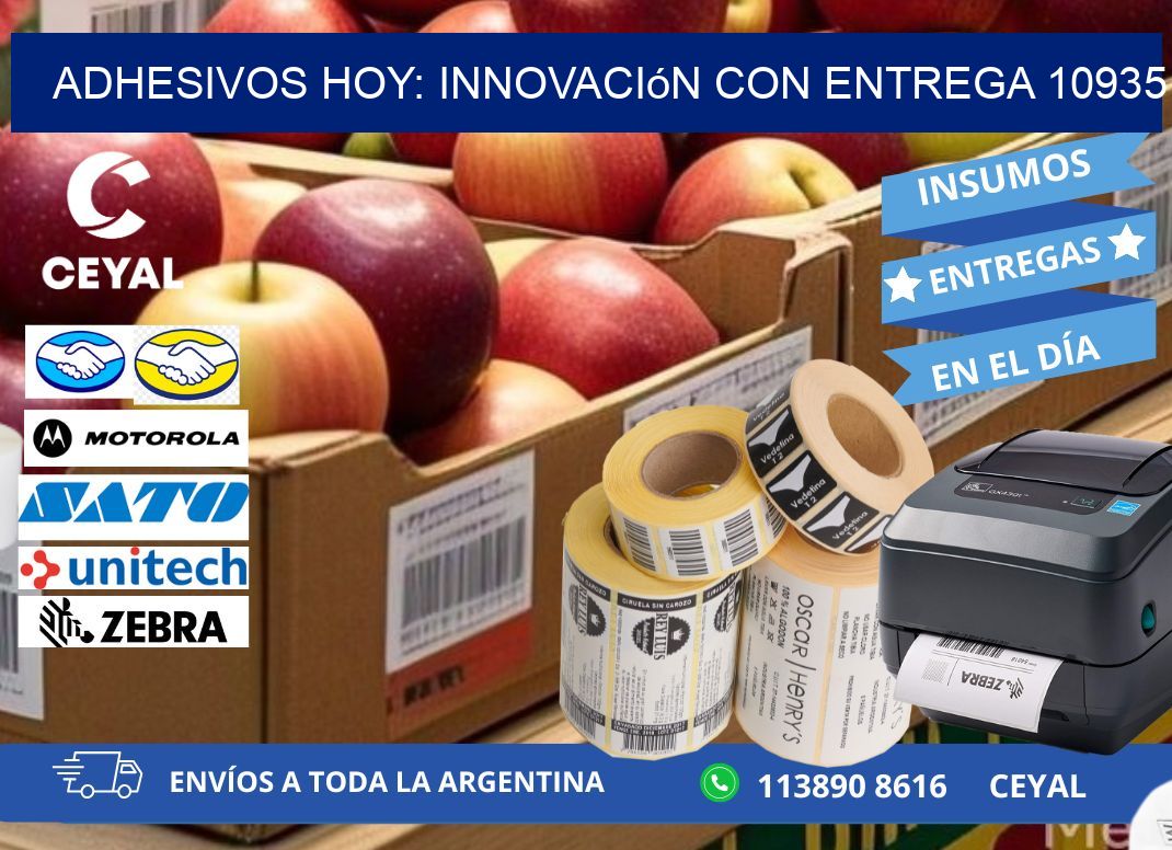 Adhesivos Hoy: Innovación con Entrega 10935