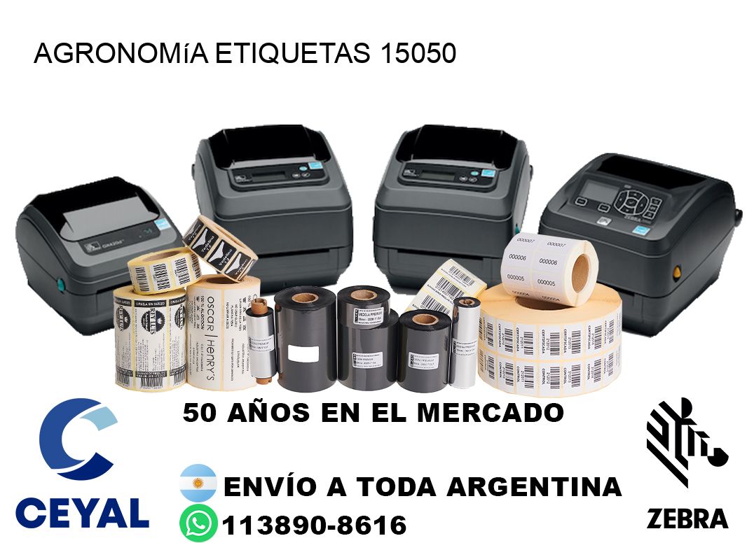 Agronomía etiquetas 15050