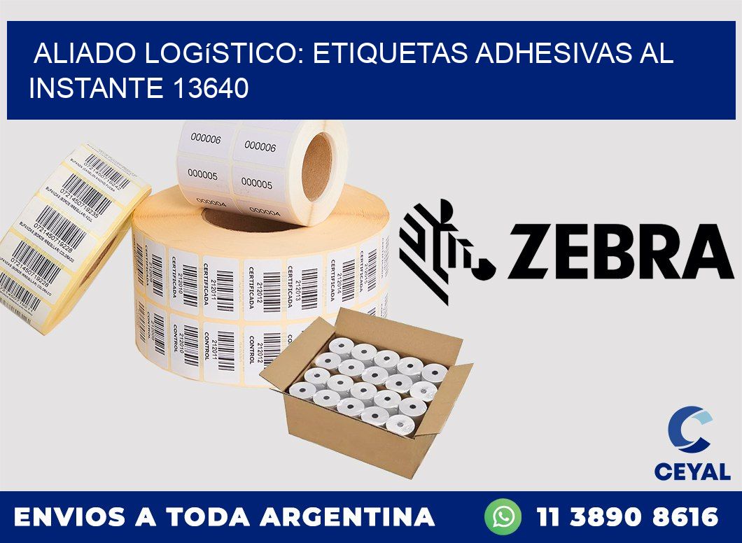 Aliado Logístico: Etiquetas Adhesivas al Instante 13640